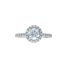Load image into Gallery viewer, R31160WG  14KT White Gold 1.38CT TW Canadian Diamond Ring