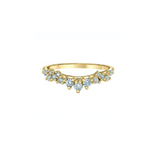 Load image into Gallery viewer, 31557WD/184 14K Yellow Gold LAB CREATED .32CT TW Diamond Ring