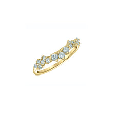 Load image into Gallery viewer, 31557WD/184 14K Yellow Gold LAB CREATED .32CT TW Diamond Ring