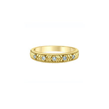 Load image into Gallery viewer, 31632WD/310 14K Yellow Gold LAB CREATED 0.13CT TW Diamond Ring