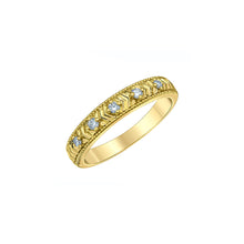 Load image into Gallery viewer, 31632WD/310 14K Yellow Gold LAB CREATED 0.13CT TW Diamond Ring