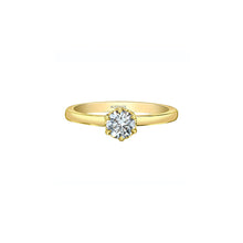 Load image into Gallery viewer, 31681/50 14KT Yellow Gold 0.57CT TW Canadian Diamond Ring