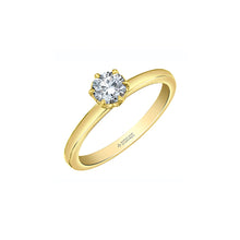 Load image into Gallery viewer, 31681/50 14KT Yellow Gold 0.57CT TW Canadian Diamond Ring