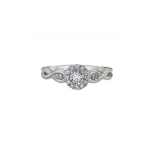 Load image into Gallery viewer, 020516 10KT White Gold .20CT TW Diamond Ring
