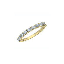 Load image into Gallery viewer, 50M20W/50 14K Yellow Gold 0.50CT TW 10 LAB CREATED OVAL DIAMOND Ring