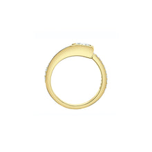 Load image into Gallery viewer, 52H56/125 14KT Yellow Gold 1.26CT TW LAB CREATED Diamond Ring