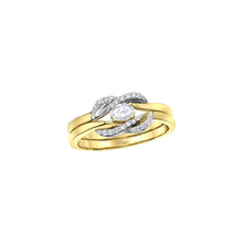 Load image into Gallery viewer, AM586Y25 10KT Yellow Gold .25CT TW Oval Canadian Diamond Ring
