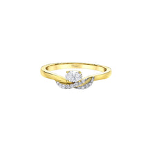 Load image into Gallery viewer, AM586Y25 10KT Yellow Gold .25CT TW Oval Canadian Diamond Ring
