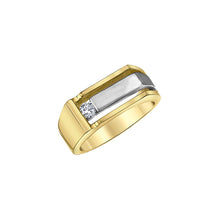 Load image into Gallery viewer, AM611 10KT Yellow & White Gold .19CT TW Ring