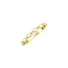 Load image into Gallery viewer, 030492 10K Yellow Gold .10CT TW Diamond Ring
