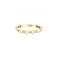 Load image into Gallery viewer, 030492 10K Yellow Gold .10CT TW Diamond Ring