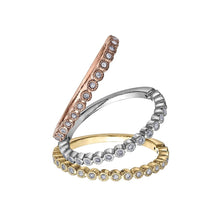 Load image into Gallery viewer, 030414 OUT OF STOCK, PLEASE ALLOW 3-4 WEEKS FOR DELIVERY 10KT Yellow Gold .10CT TW Diamond Ring