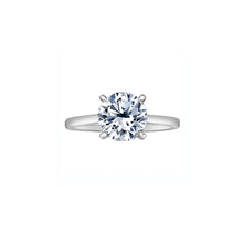 Load image into Gallery viewer, LD103W200 14KT White Gold 2.04CT TW LAB CREATED DIAMOND Ring