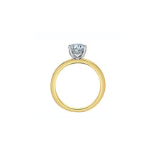 Load image into Gallery viewer, LD199YW207 14K Yellow & White Gold 2.07CT TW Oval LAB GROWN Diamond Ring
