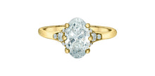Load image into Gallery viewer, LD211Y165 14K Yellow 1.65CT TW Oval LAB GROWN Diamond Ring