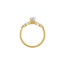 Load image into Gallery viewer, ML1012Y70 14KT Yellow Gold 0.71CT TW Canadian Diamond Ring