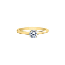 Load image into Gallery viewer, ML662Y50 18KT Yellow Gold .50CT TW Canadian Diamond Solitaire Ring