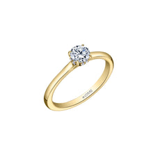 Load image into Gallery viewer, ML662Y50 18KT Yellow Gold .50CT TW Canadian Diamond Solitaire Ring