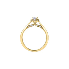 Load image into Gallery viewer, ML928Y50 OUT OF STOCK PLEASE ALLOW 3-4 WEEKS FOR DELIVERY 14K Yellow Gold 0.50CT TW Oval Diamond Ring