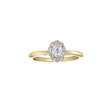 Load image into Gallery viewer, ML928Y50 OUT OF STOCK PLEASE ALLOW 3-4 WEEKS FOR DELIVERY 14K Yellow Gold 0.50CT TW Oval Diamond Ring