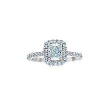 Load image into Gallery viewer, 31165WG/135 14K White Gold 1.39CT TW Cushion Cut Canadian Diamond Ring *40% OFF FINAL SALE*