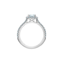 Load image into Gallery viewer, 31165WG/135 14K White Gold 1.39CT TW Cushion Cut Canadian Diamond Ring *40% OFF FINAL SALE*