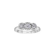 Load image into Gallery viewer, AM484W50 10KT White Gold .50CT TW Canadian Diamond Ring