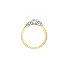 Load image into Gallery viewer, ML891 14KT Yellow and White Gold .50T TW Canadian Diamond Ring