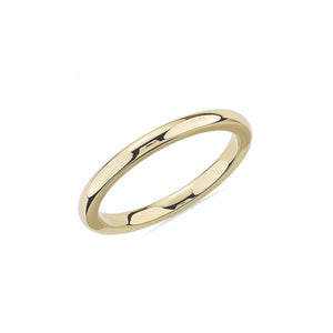 120243 10KT Yellow Gold Size 5 2MM Comfort Fit Band