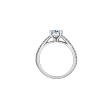 Load image into Gallery viewer, 31154WG 14KT White Gold 1.24CT TW Pear Shaped LAB CREATED DIAMOND Ring *50% OFF FINAL SALE*
