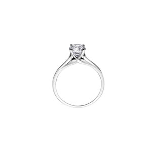 AM106W20 14KT White Gold .20CT TW Canadian Diamond Ring