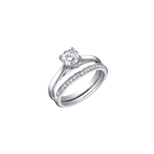 Load image into Gallery viewer, AM106W20 14KT White Gold .20CT TW Canadian Diamond Ring *40% OFF FINAL SALE*