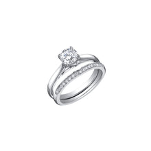 Load image into Gallery viewer, AM106W25 14KT White Gold .25ct tw Canadian Diamond Ring

