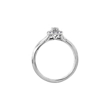 Load image into Gallery viewer, AM363W20 10K White Gold .20CT TW Canadian Diamond Ring