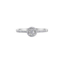 Load image into Gallery viewer, 030084 10KT White Gold .15CT TW Diamond ring