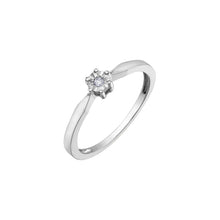 Load image into Gallery viewer, 030069 10K White Gold .02CT TW Diamond Ring