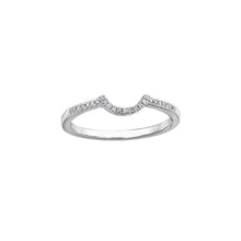 Load image into Gallery viewer, 030084 10KT White Gold .15CT TW Diamond ring