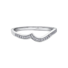 Load image into Gallery viewer, 030011 10K White Gold 0.17CT TW Diamond Ring

