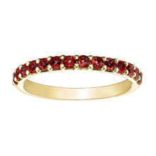 Load image into Gallery viewer, 060049 10KT Yellow Gold Garnet Ring
