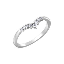Load image into Gallery viewer, 120181 10KT White Gold .15CT TW Diamond Ring