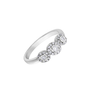 090003 OUT OF STOCK PLEASE ALLOW 3-4 WEEKS FOR DELIVERY 10KT White Gold .25CT TW Diamond Ring