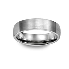 Load image into Gallery viewer, 130332 OUT OF STOCK, PLEASE ALLOW 3-4 WEEKS FOR DELIVERY Satin Finish Tungsten Wedding Band Size 8
