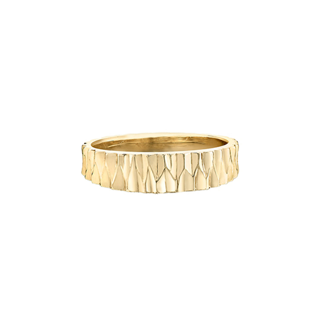 220313 10KT Yellow Gold Mystic Ruins Ring