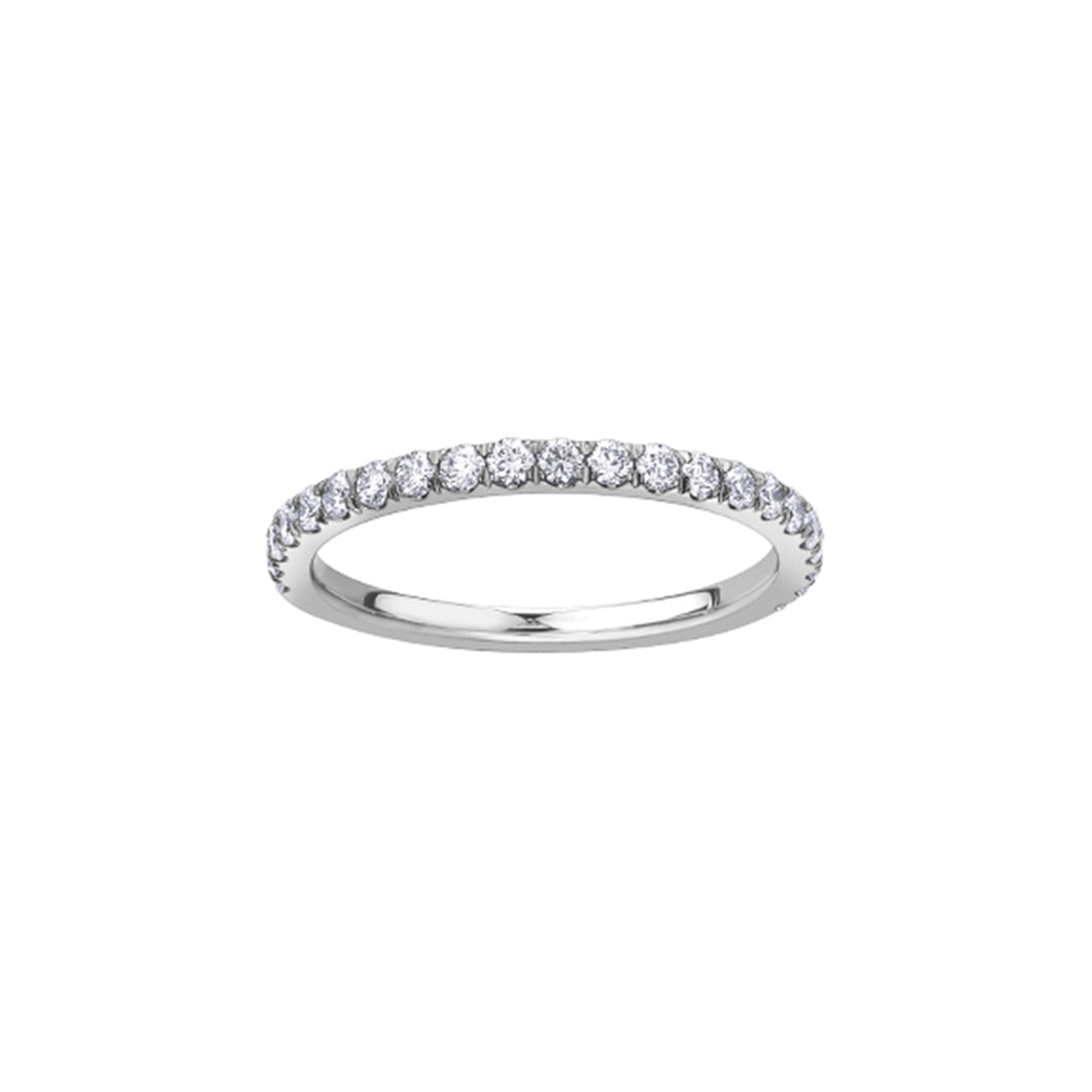 100092 18KT White Gold & Palladium .44CT TW Diamond Ring