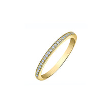 Load image into Gallery viewer, 100125 14K Yellow Gold 0.13CT TW Diamond Ring

