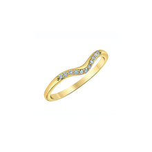 Load image into Gallery viewer, 31468WD/165 14K Yellow Gold  LAB CREATED .08CT TW Diamond Ring

