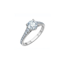 Load image into Gallery viewer, 31583/200-P Platinum 2.01CT TW LAB CREATED DIAMOND Ring
