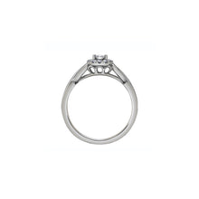 Load image into Gallery viewer, 020516 10KT White Gold .20CT TW Diamond Ring
