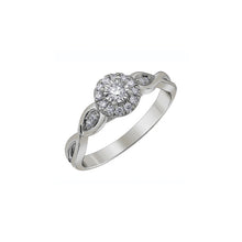 Load image into Gallery viewer, 020516 10KT White Gold .20CT TW Diamond Ring
