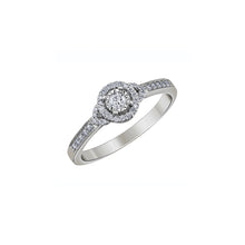 Load image into Gallery viewer, 020517 10KT White Gold .25CT TW Diamond Ring
